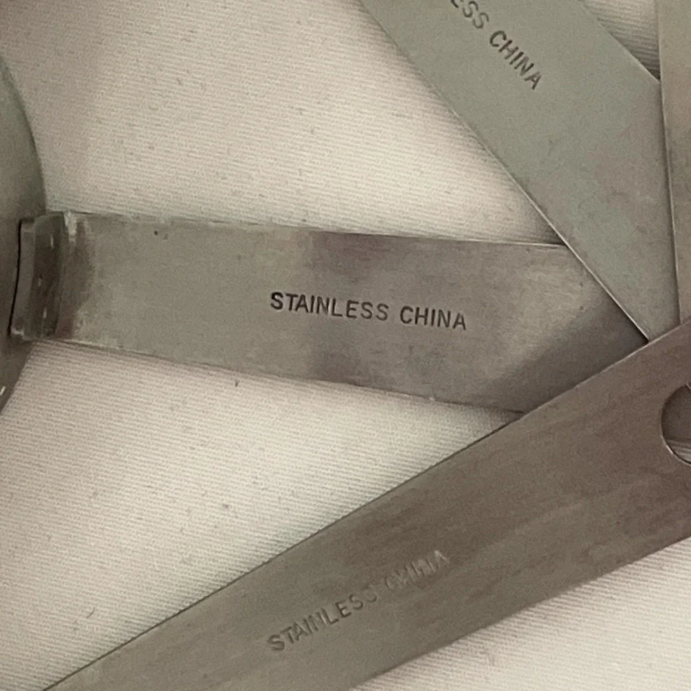 Stainless Steel Measuring Cups Set Of Four 1/4 1/3 1/2 1 Heavy Weight Unbranded